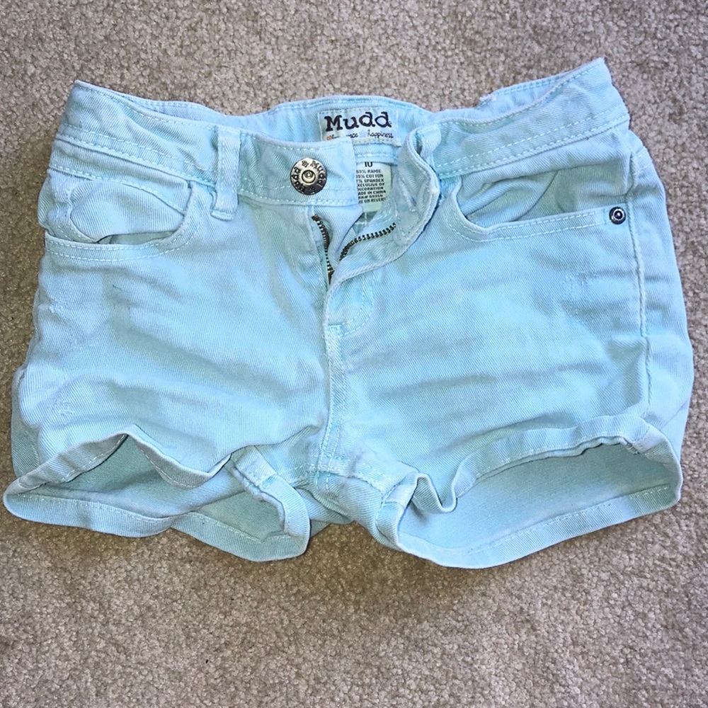 Girls jean shorts